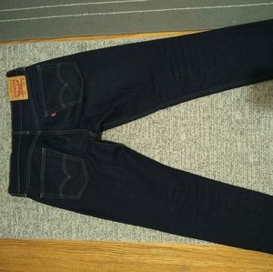 511 Levi's slim dark blue jeans